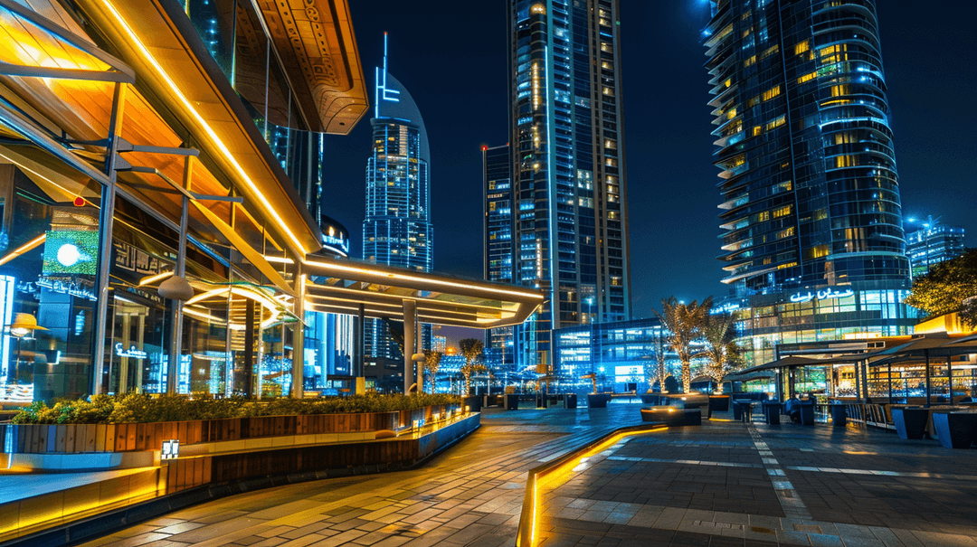 Modern commercial space interior for urban offices