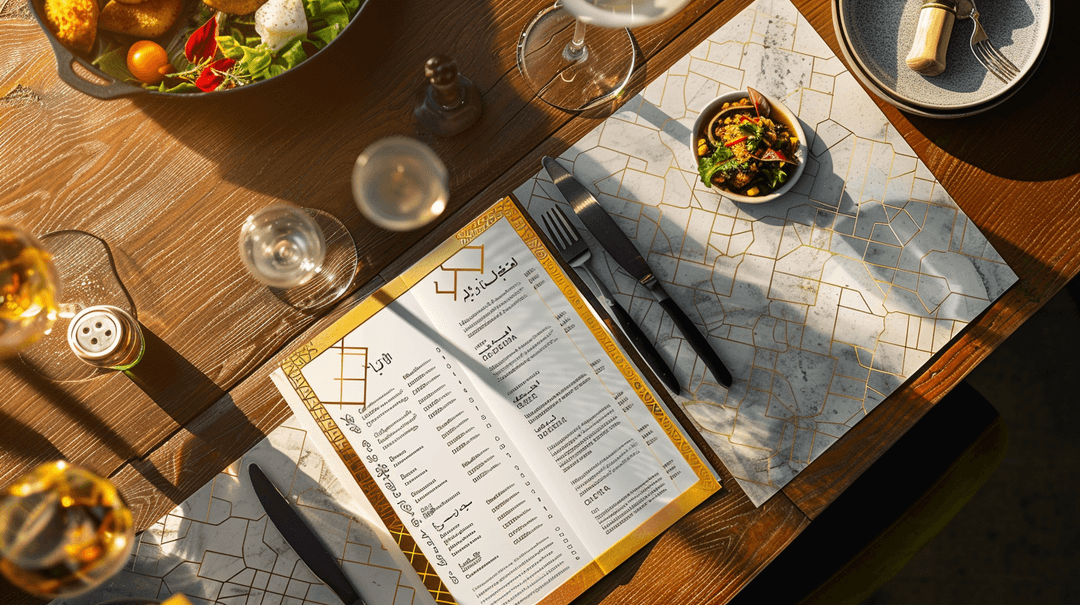 Restaurant fit-out showcasing elegant dining ambiance