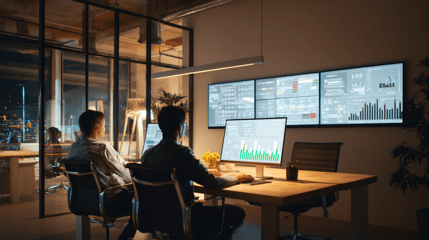 Completed interior showcasing brand success